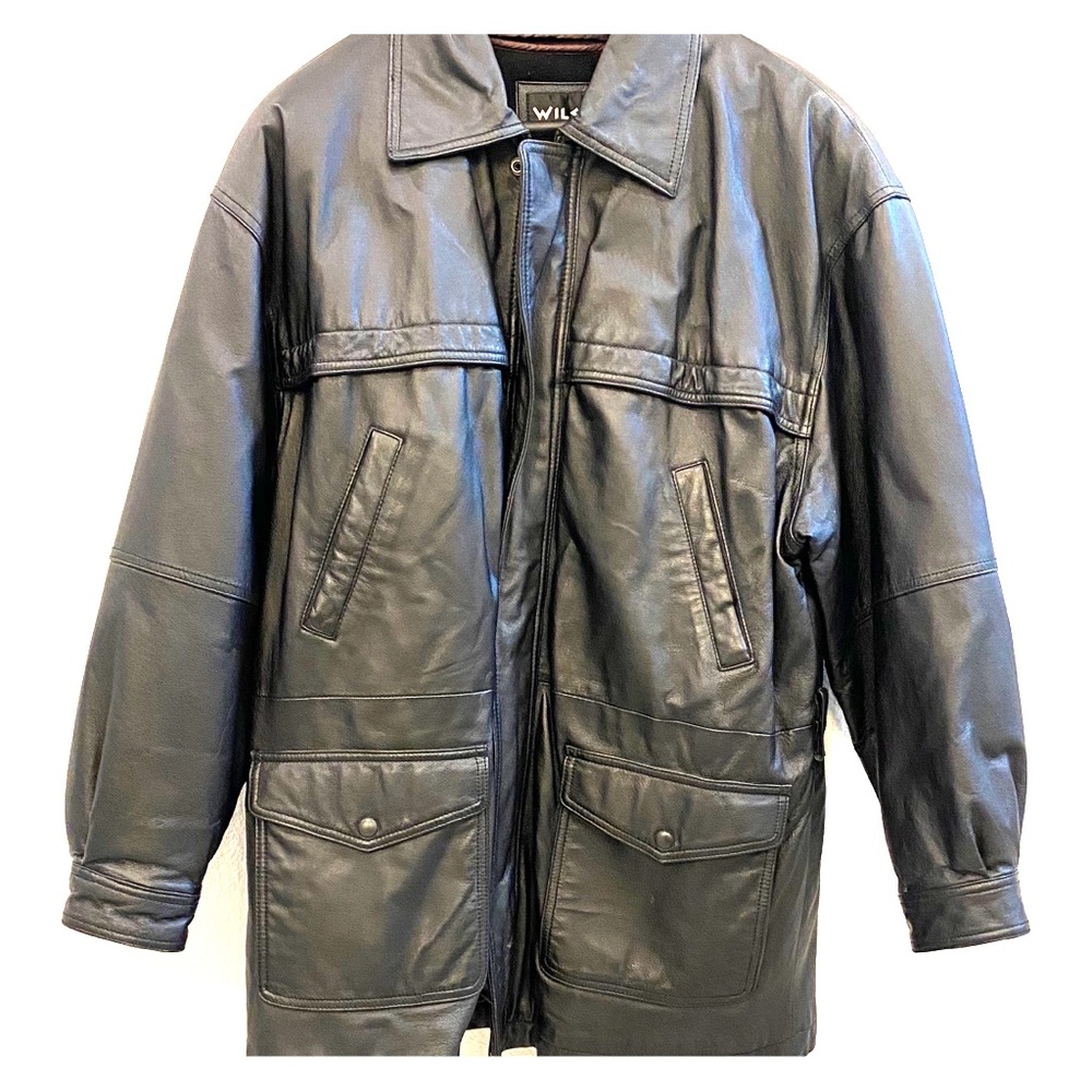Men’s Leather Coat
